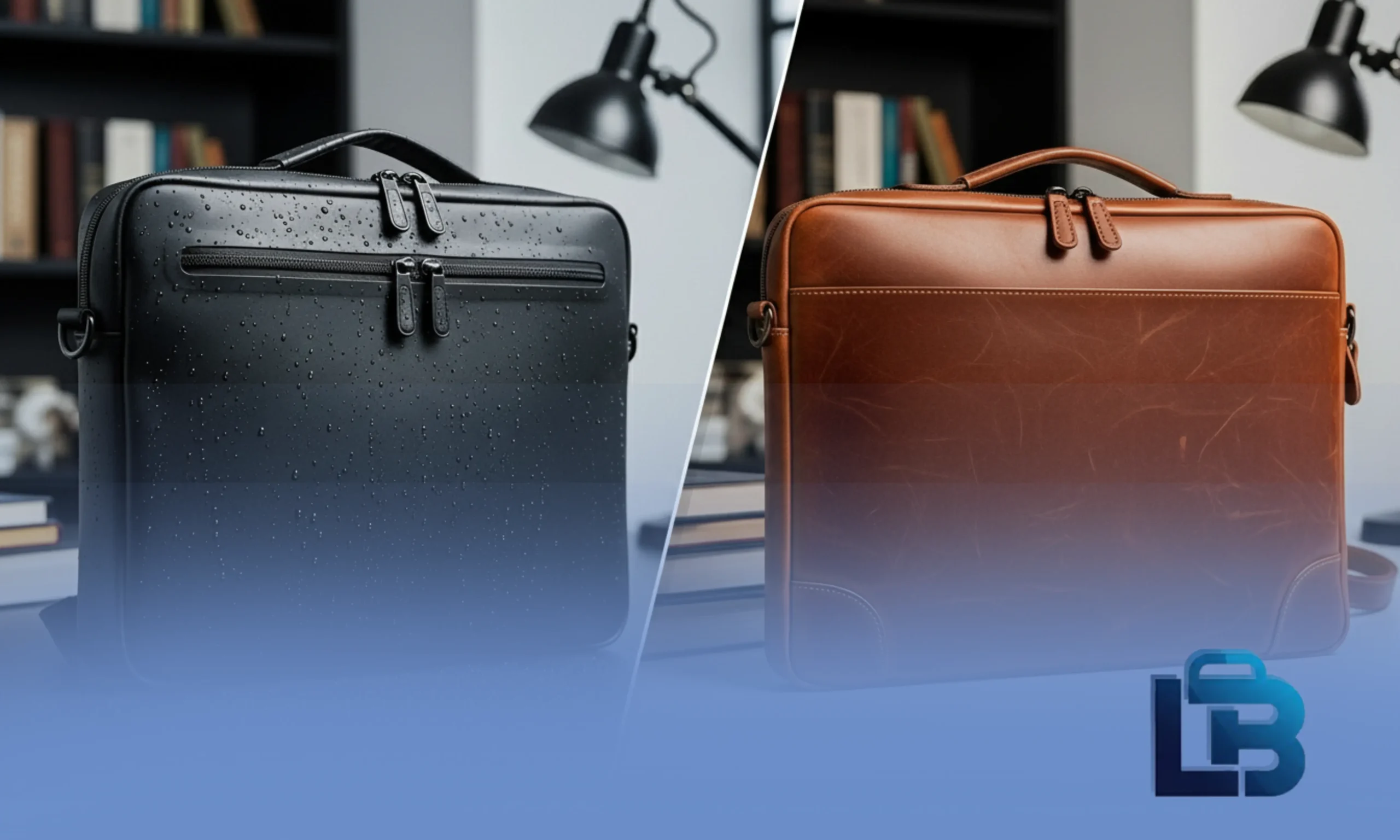 Waterproof vs Leather Laptop Bags
